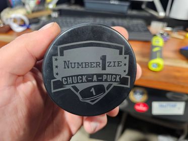 Custom Engraved Hockey Pucks