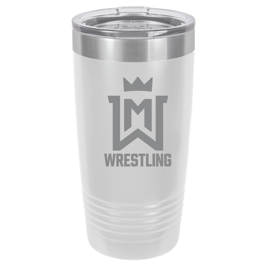 WM Wrestling 20oz W/ Slide Lid