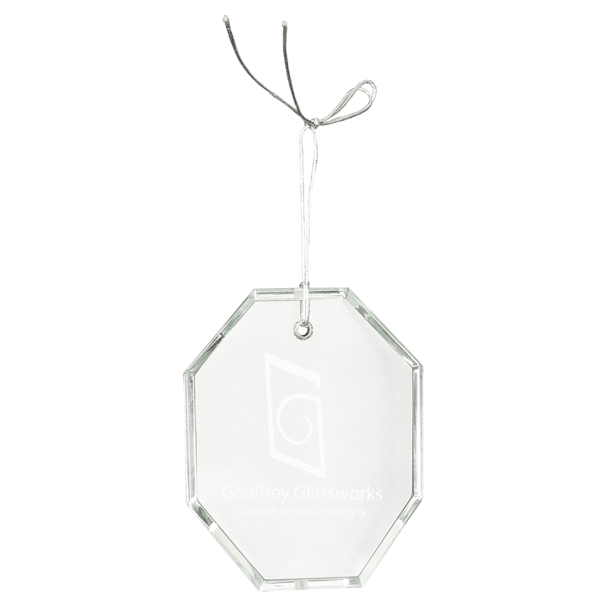 Crystal Octagon Ornament Award