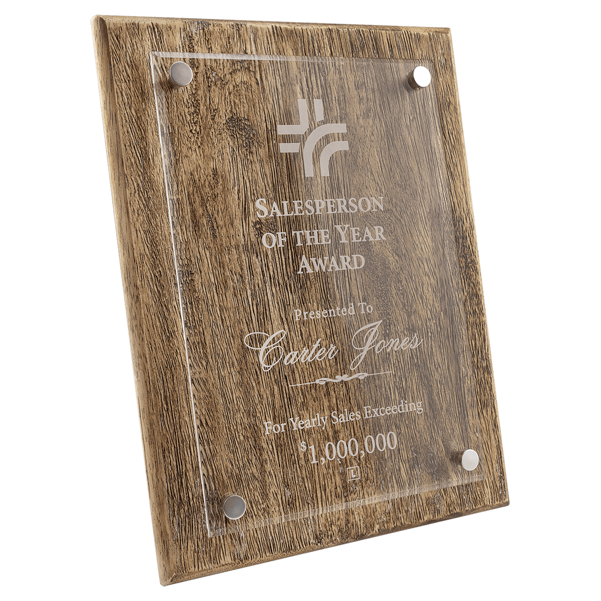 Barn Floating Acrylic Plaque Award