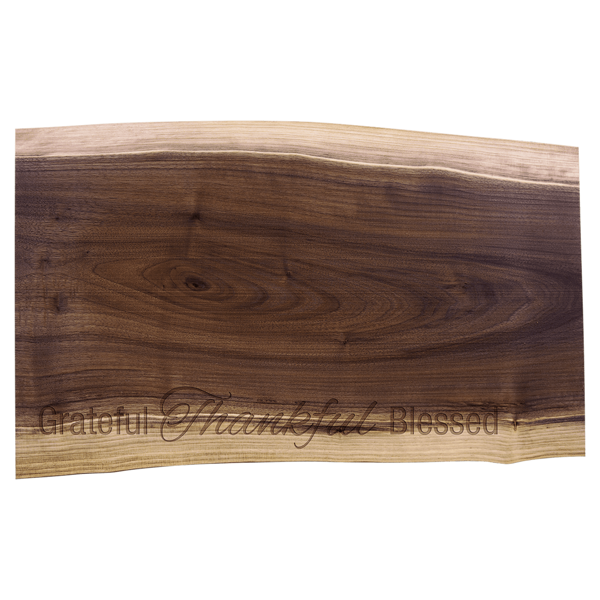 Natural Black Walnut Cutting and Charcuterie Board