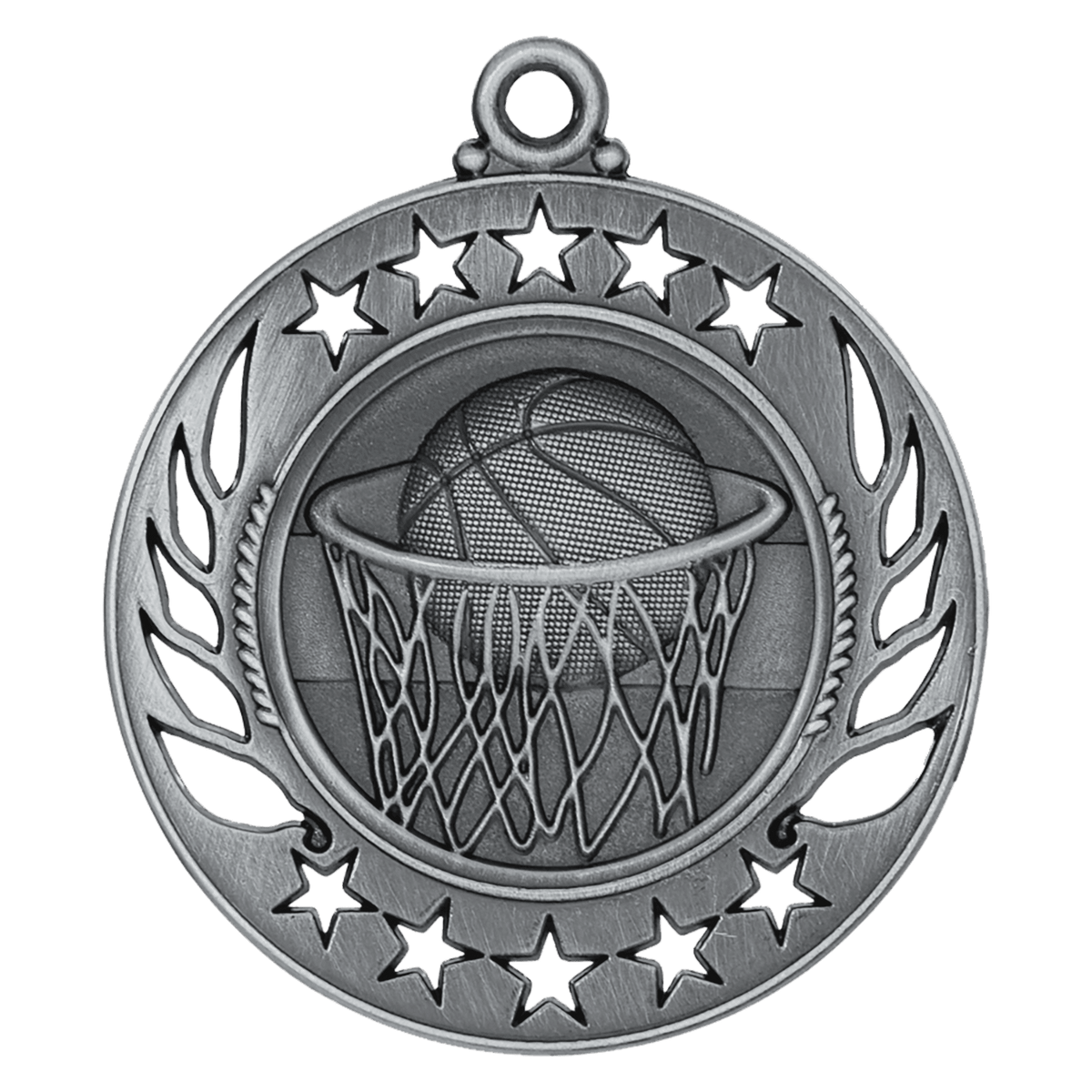 Basketball Galaxy Medal Award
