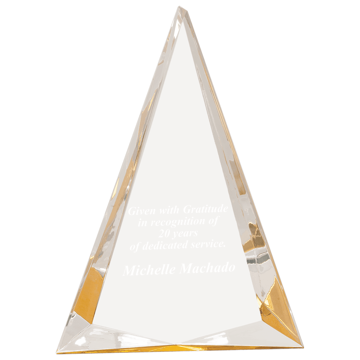 Pinnacle Acrylic Award