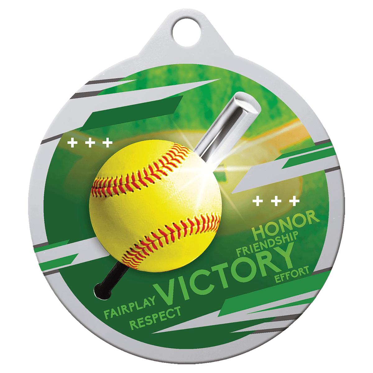 2" Inspire Softball Medal Award