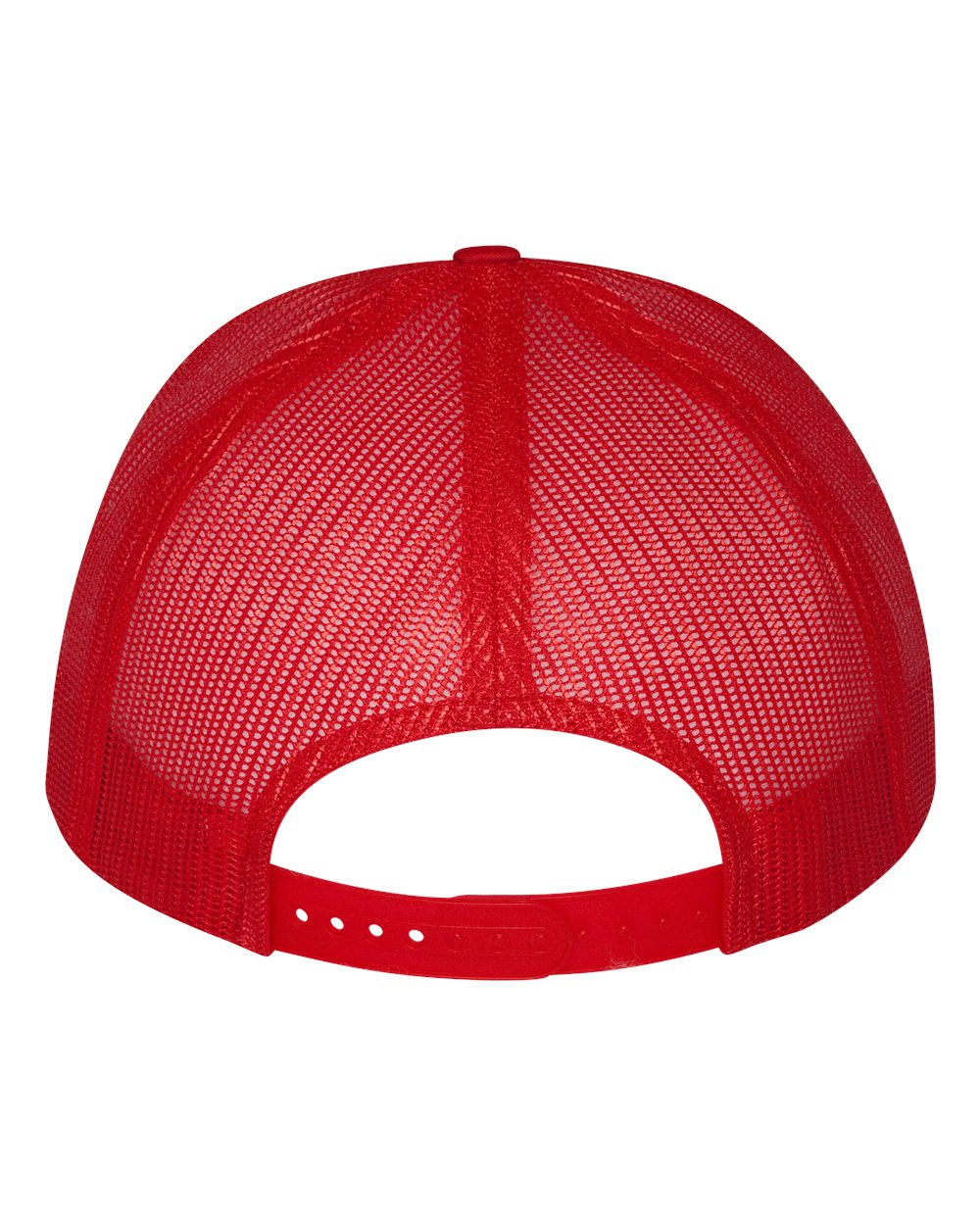 YP Classic 6006 Flat Bill Snapback Mesh Hat - Halstead