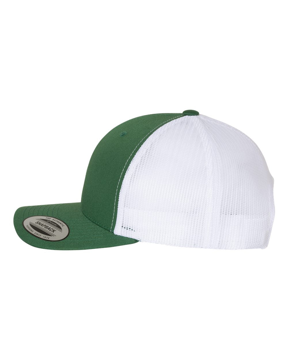 YP Classic 6606 Curved Bill Snapback Mesh Hat - Halstead