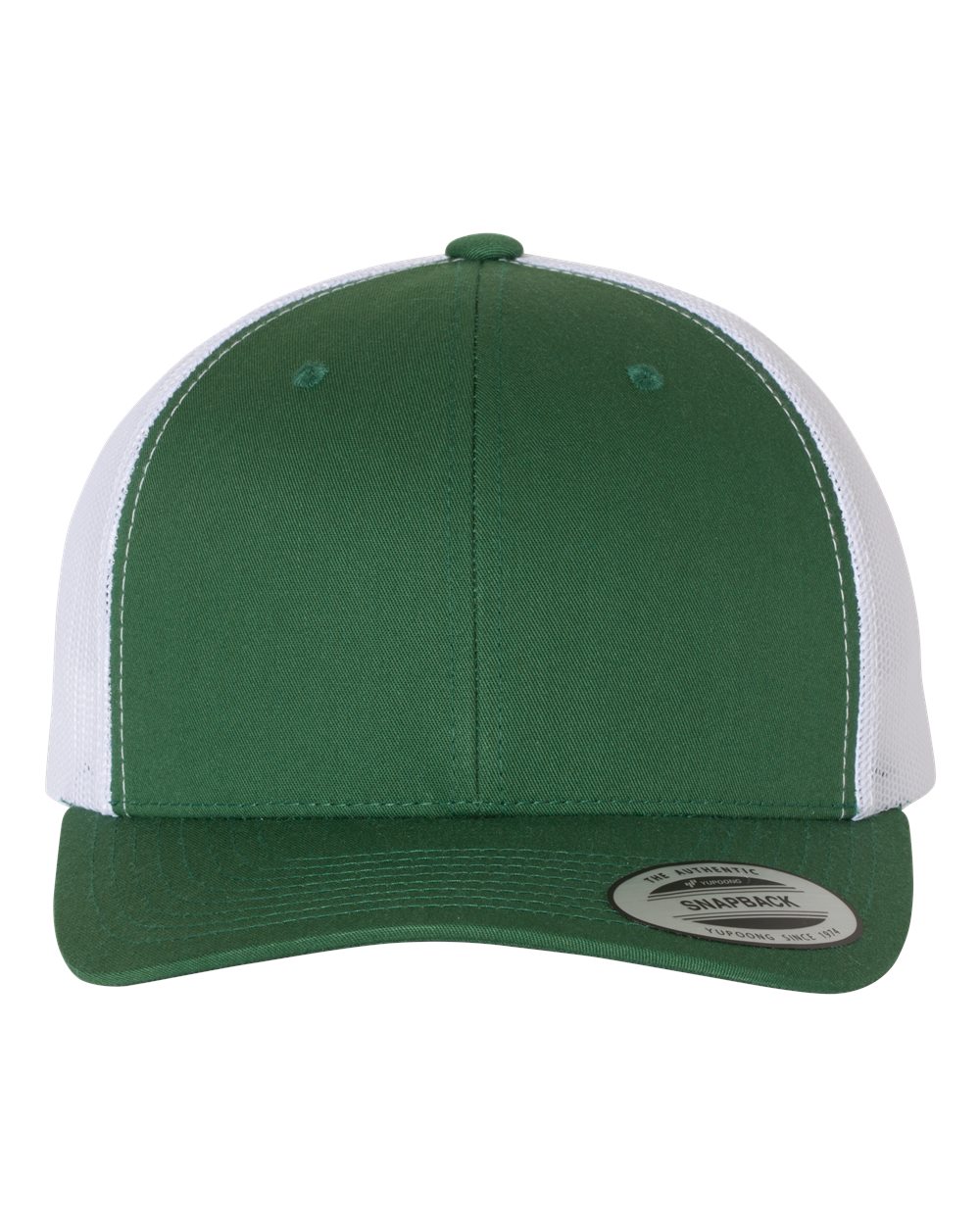 YP Classic 6606 Curved Bill Snapback Mesh Hat - Halstead