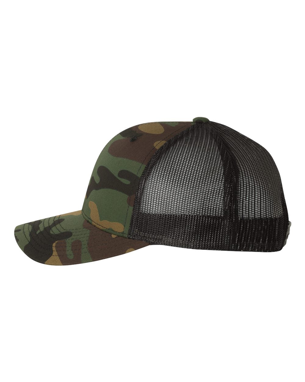 YP Classic 6606 Curved Bill Snapback Mesh Hat - Halstead