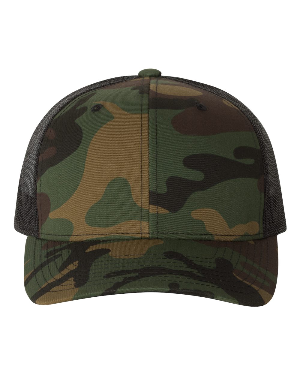 YP Classic 6606 Curved Bill Snapback Mesh Hat - Halstead