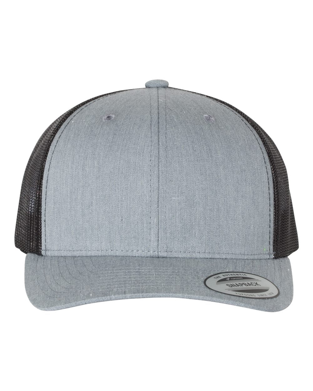 YP Classic 6606 Curved Bill Snapback Mesh Hat - Halstead