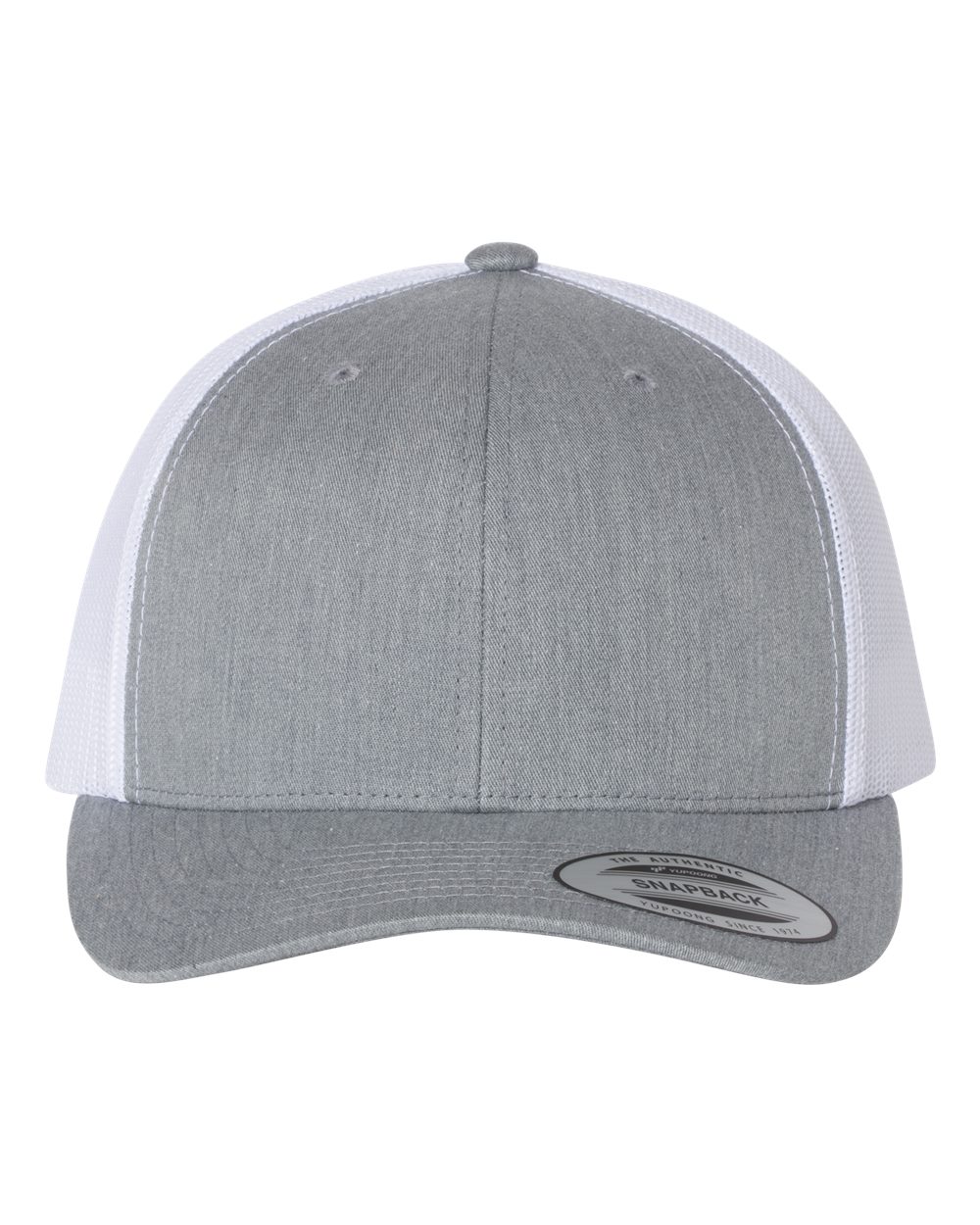 YP Classic 6606 Curved Bill Snapback Mesh Hat - Halstead