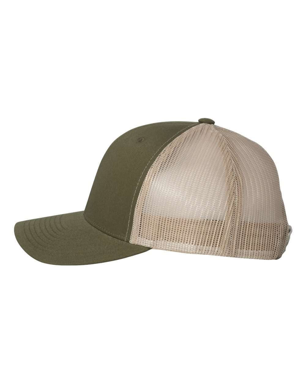 YP Classic 6606 Curved Bill Snapback Mesh Hat - Halstead