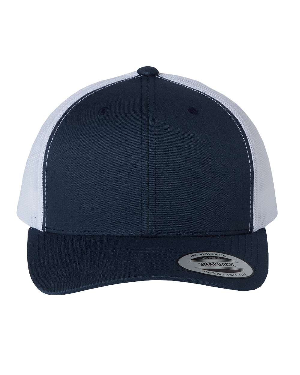 YP Classic 6606 Curved Bill Snapback Mesh Hat - Halstead