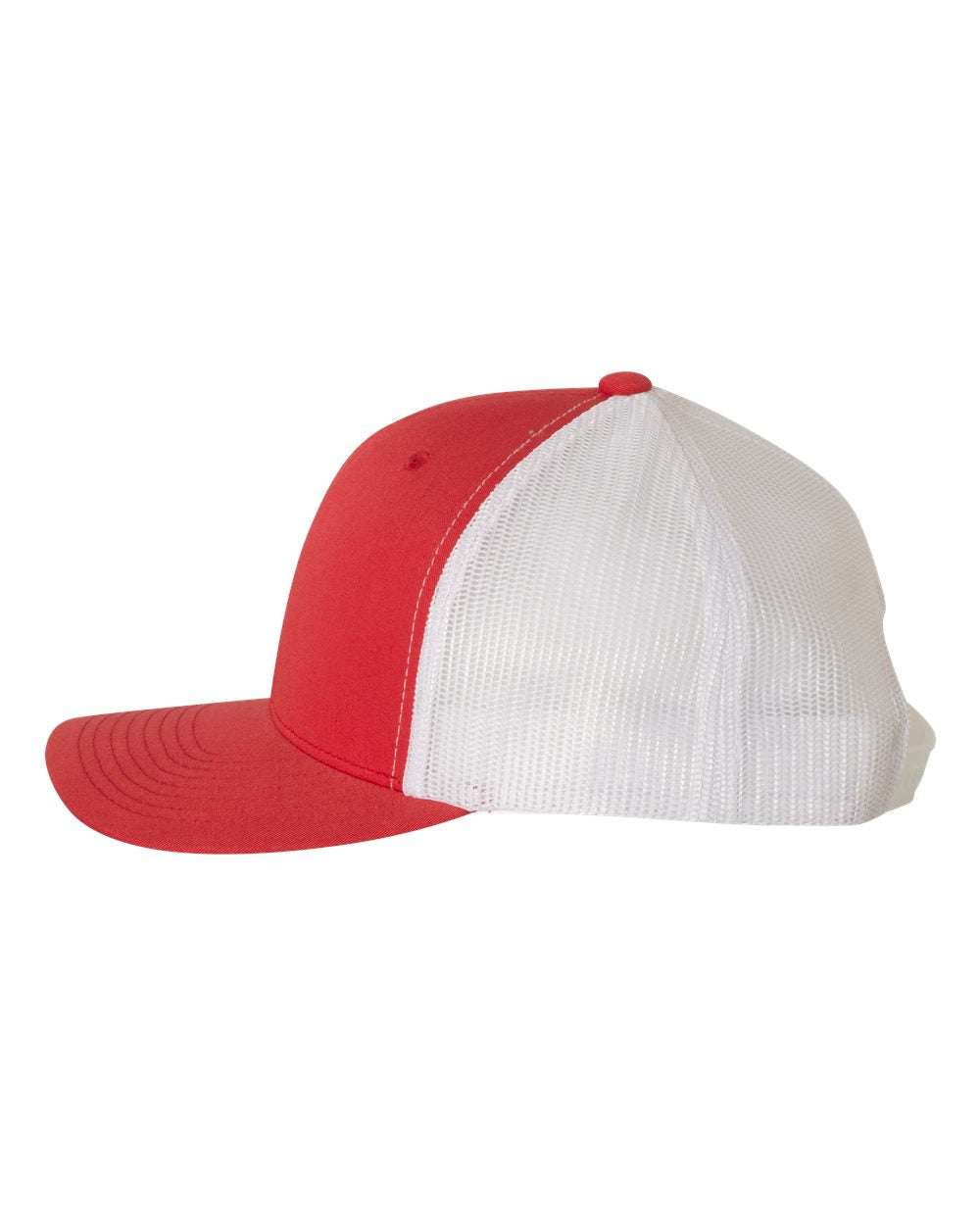 YP Classic 6606 Curved Bill Snapback Mesh Hat - Halstead