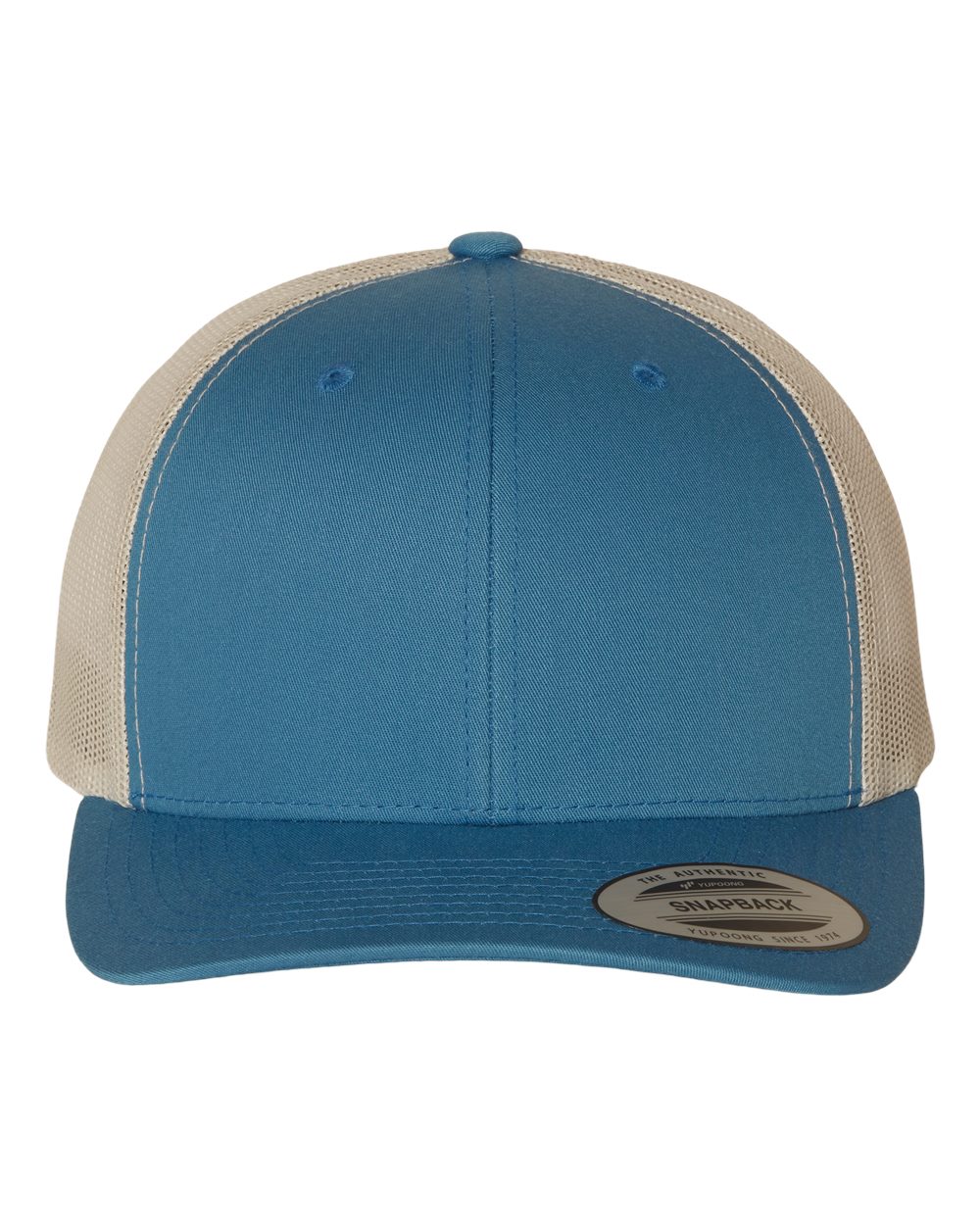 YP Classic 6606 Curved Bill Snapback Mesh Hat - Halstead