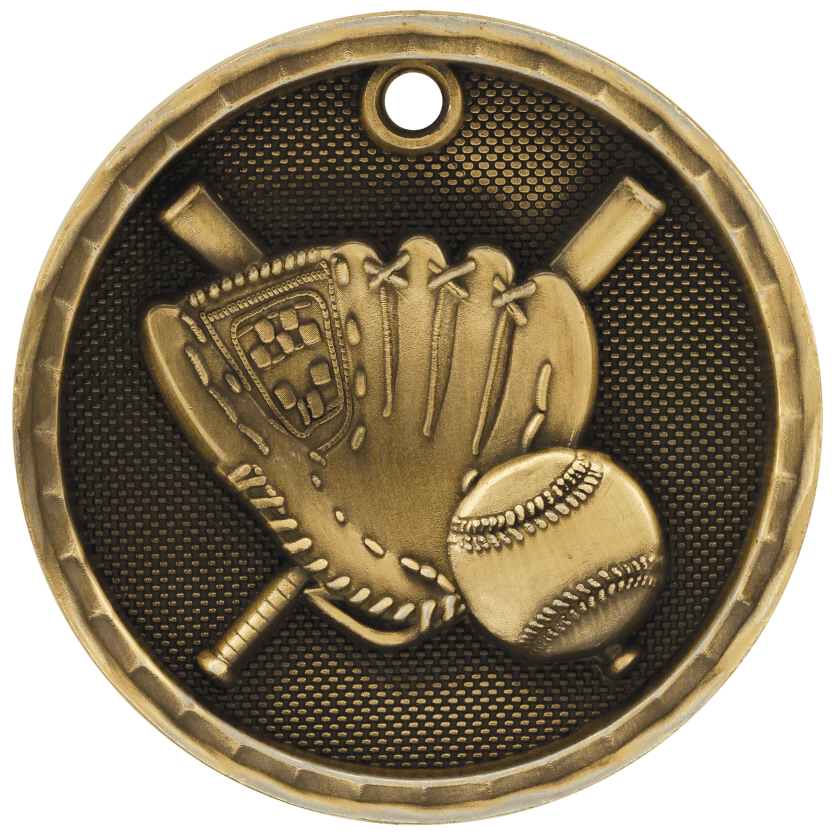 3D Baseball/Softball Medal Award