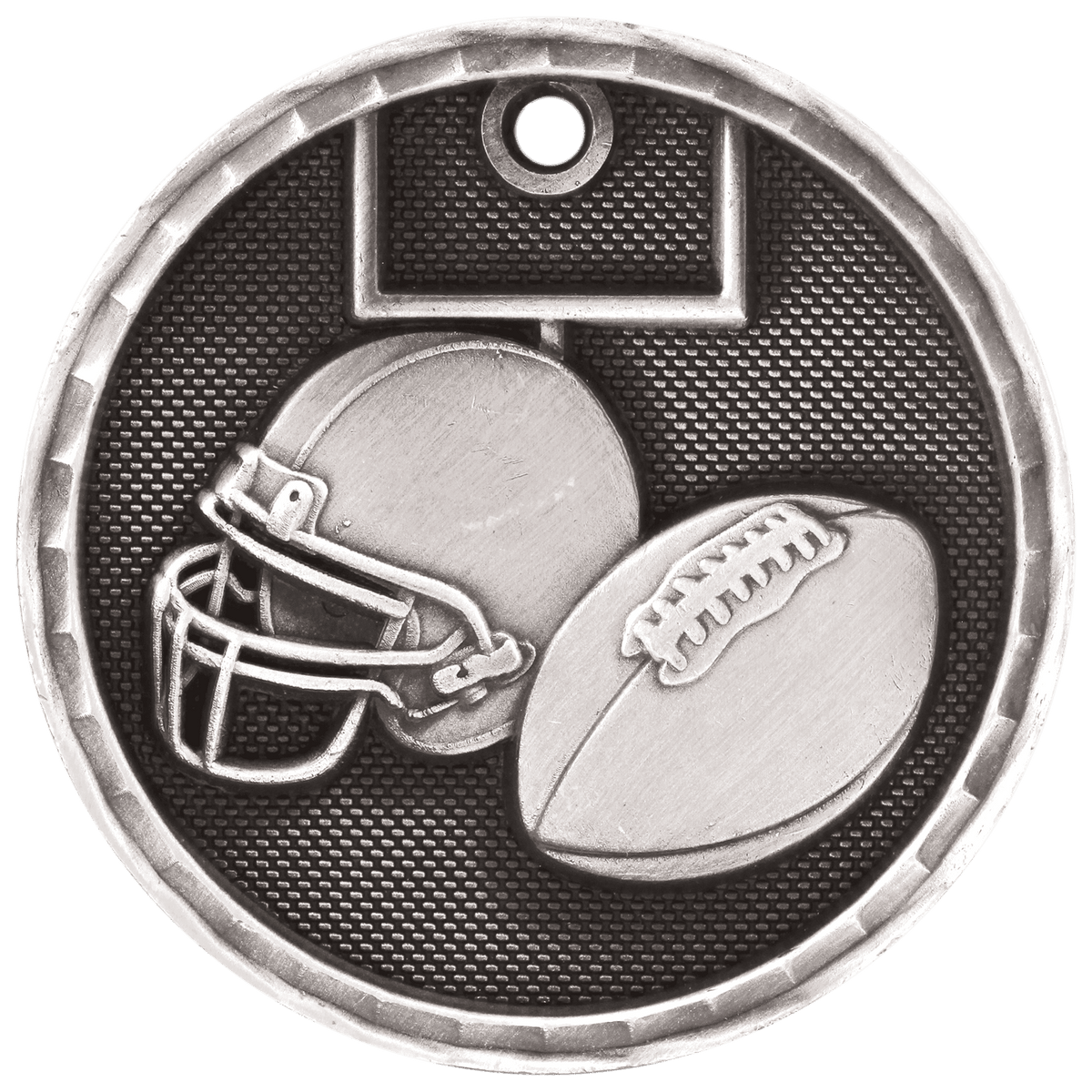 3D Football Medal Award