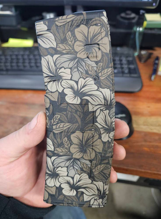 Custom Engraved Hawaiian Flowers 5.56 PMAG Gen 2 | AR-15 Laser Engraved Magazine