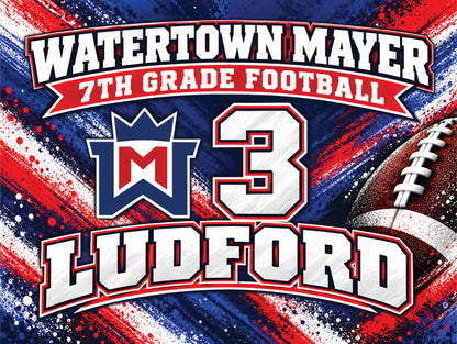 Watertown-Mayer Football Signs