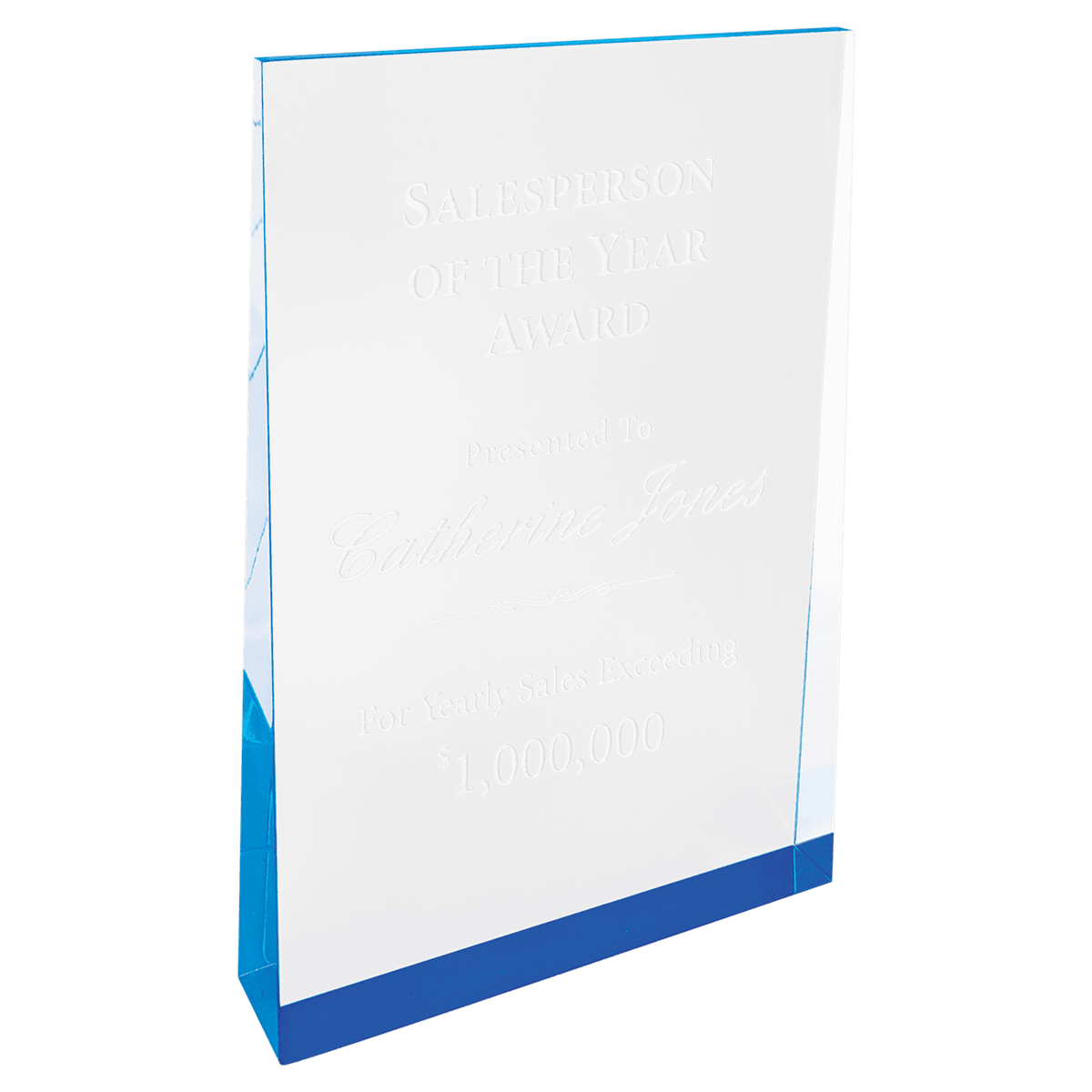 Acrylic Wedge Award