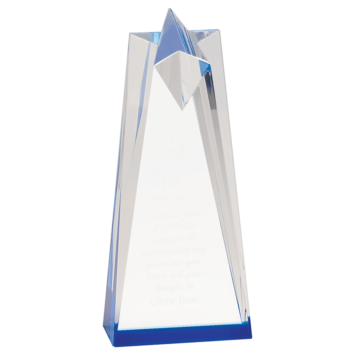 Sculpted Star Acrylic Award