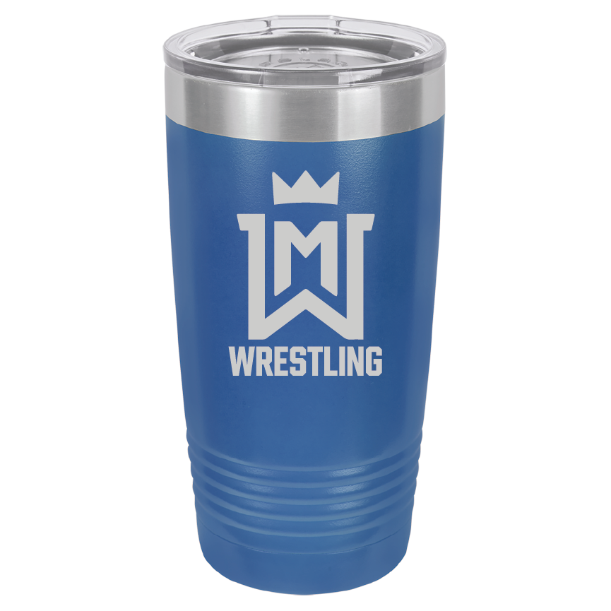 WM Wrestling 20oz W/ Slide Lid