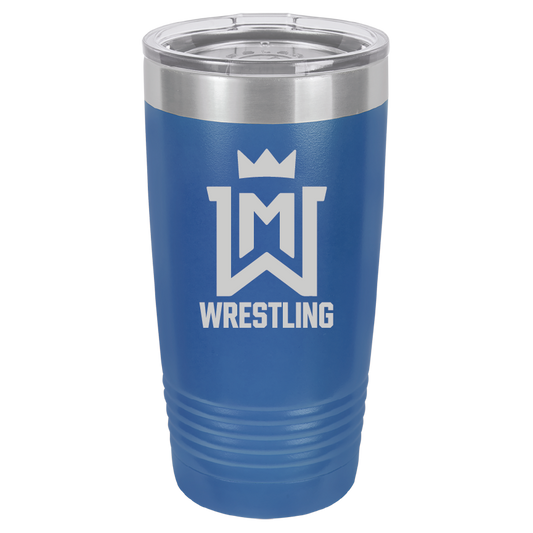 WM Wrestling 20oz W/ Slide Lid