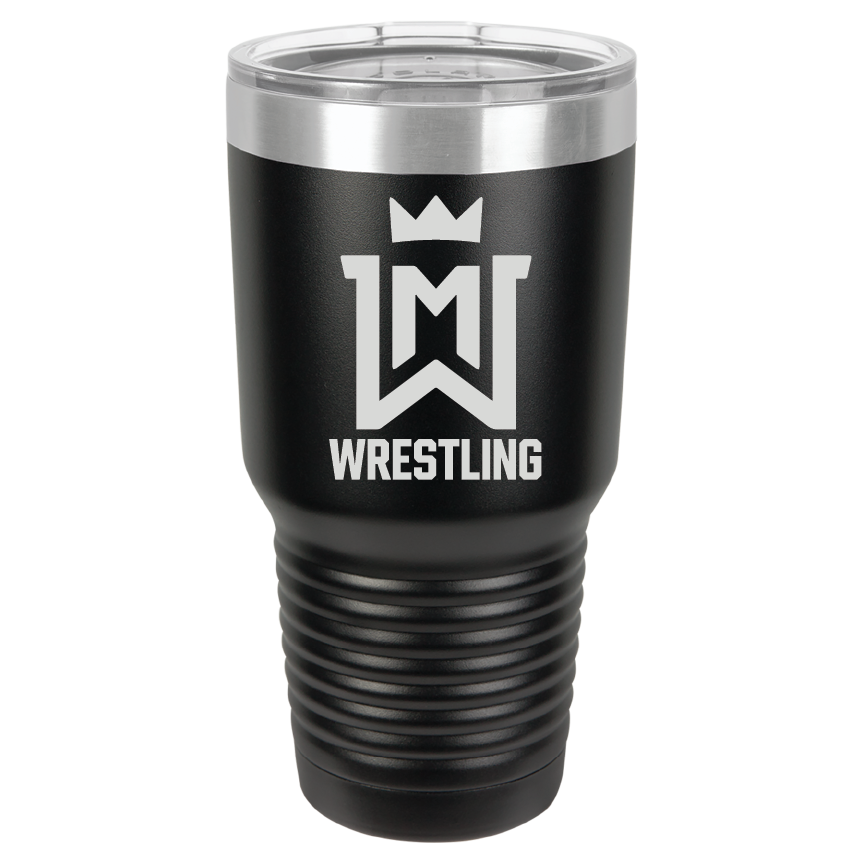 WM Wrestling 30oz Tumber W/ Slider