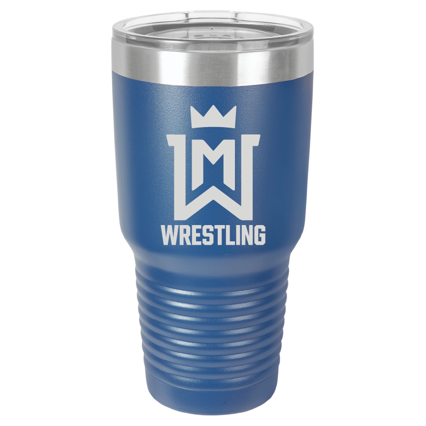WM Wrestling 30oz Tumber W/ Slider