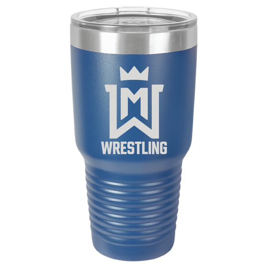 WM Wrestling 30oz Tumber W/ Slider