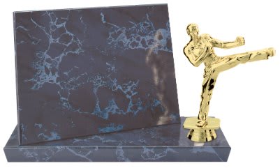 Marble Finish Standup Plaque Award