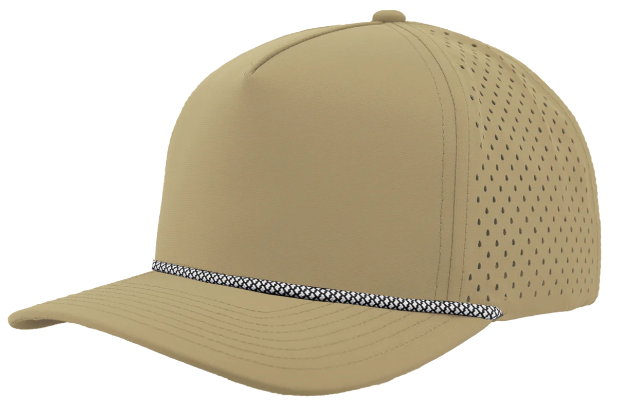 Premium Performance Rope American Flag PVC Patch Hat – Patriotic Snapback Trucker Cap