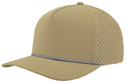 Premium Performance Rope American Flag PVC Patch Hat – Patriotic Snapback Trucker Cap
