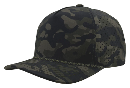 Premium Performance Rope American Flag PVC Patch Hat – Patriotic Snapback Trucker Cap