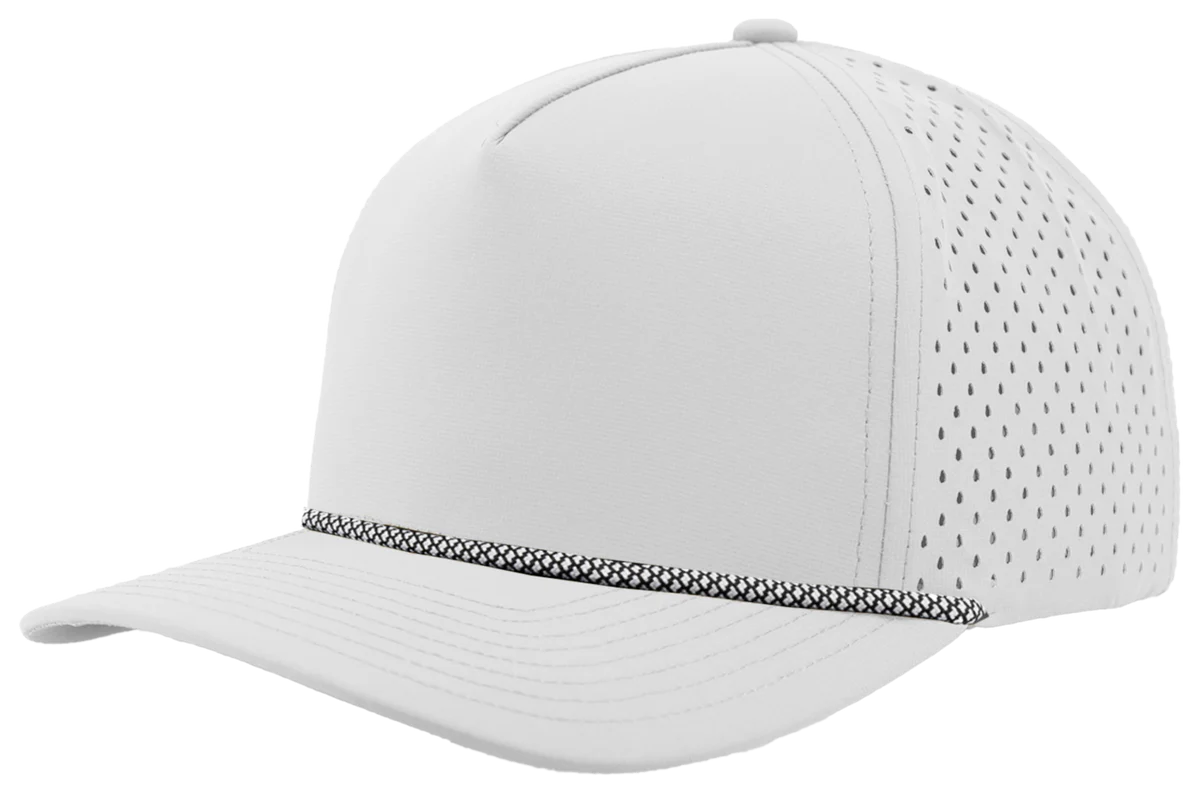 Premium Performance Rope American Flag PVC Patch Hat – Patriotic Snapback Trucker Cap