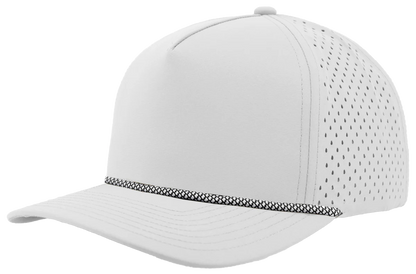 Premium Performance Rope American Flag PVC Patch Hat – Patriotic Snapback Trucker Cap