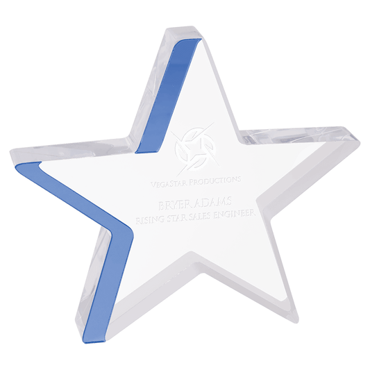 Star Acrylic with Edge Award
