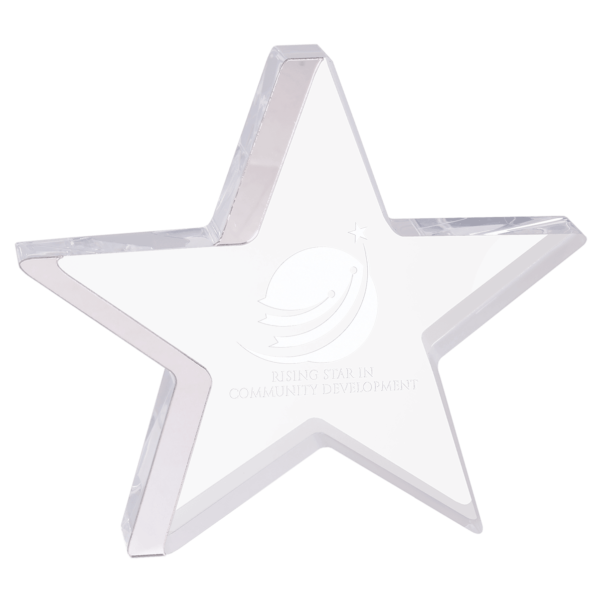 Star Acrylic with Edge Award
