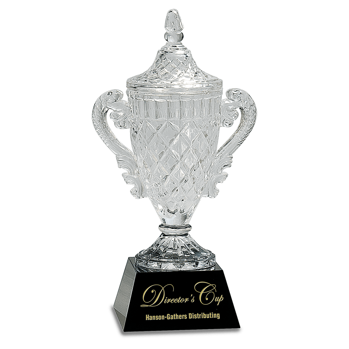 Crystal Cup on Pedestal Base Award