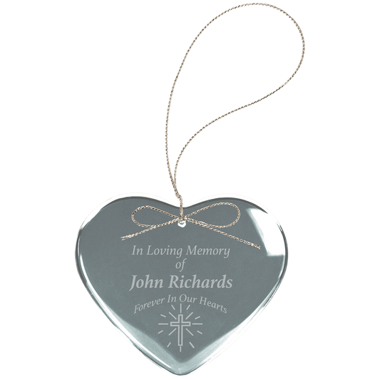 Crystal Heart Ornament Award