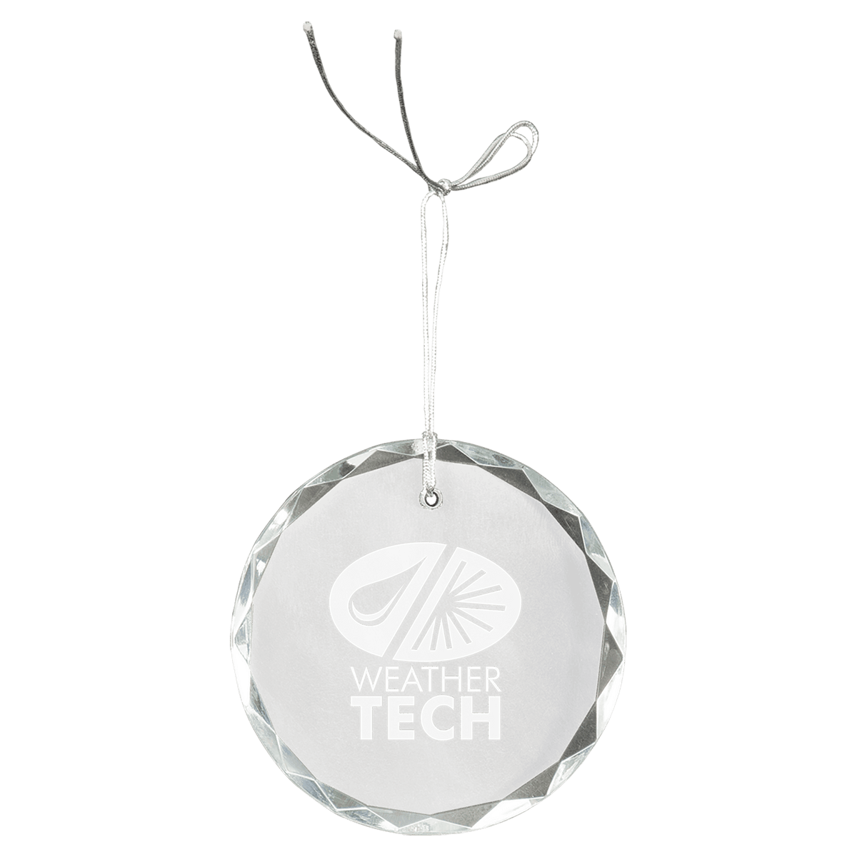 Crystal Round Faceted Ornament Award