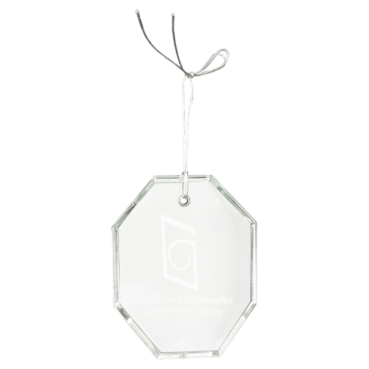 Crystal Octagon Ornament Award