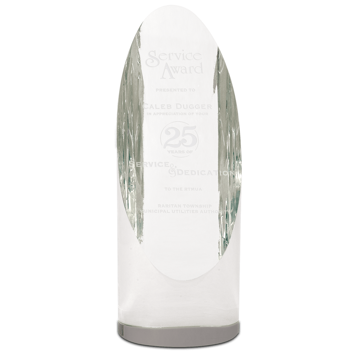 Crystal Cylinder Award