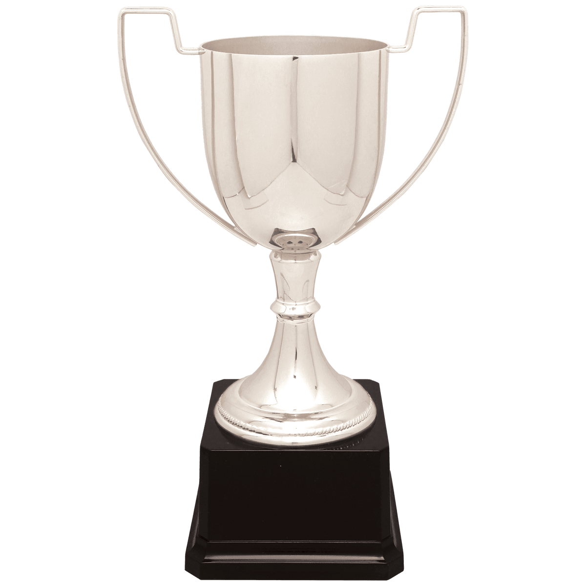 Completed Zinc Cup Trophy on Plastic Base Award