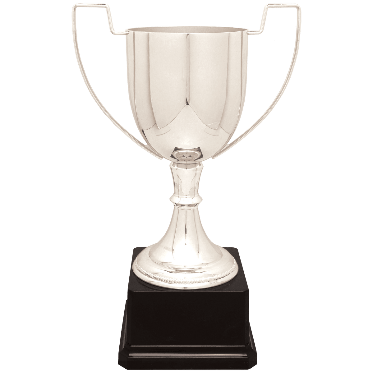 Completed Zinc Cup Trophy on Plastic Base Award