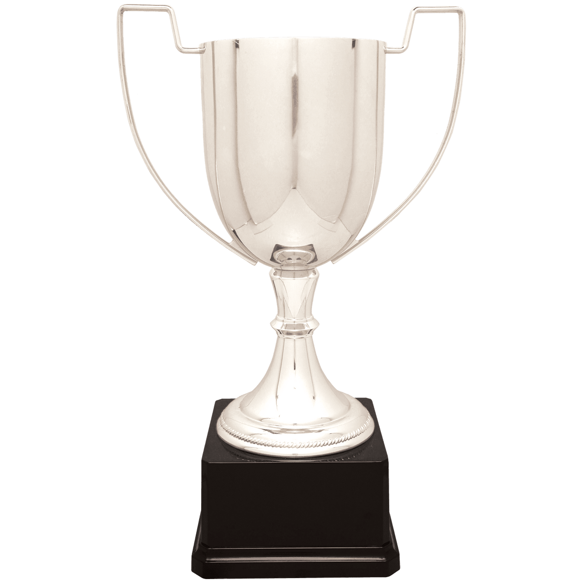 Completed Zinc Cup Trophy on Plastic Base Award
