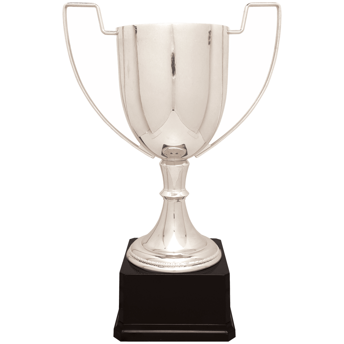 Completed Zinc Cup Trophy on Plastic Base Award