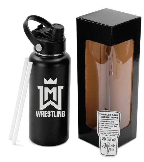 WM Wrestling 32oz Waterbottle
