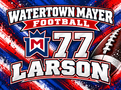 Watertown-Mayer Football Signs