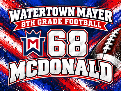 Watertown-Mayer Football Signs